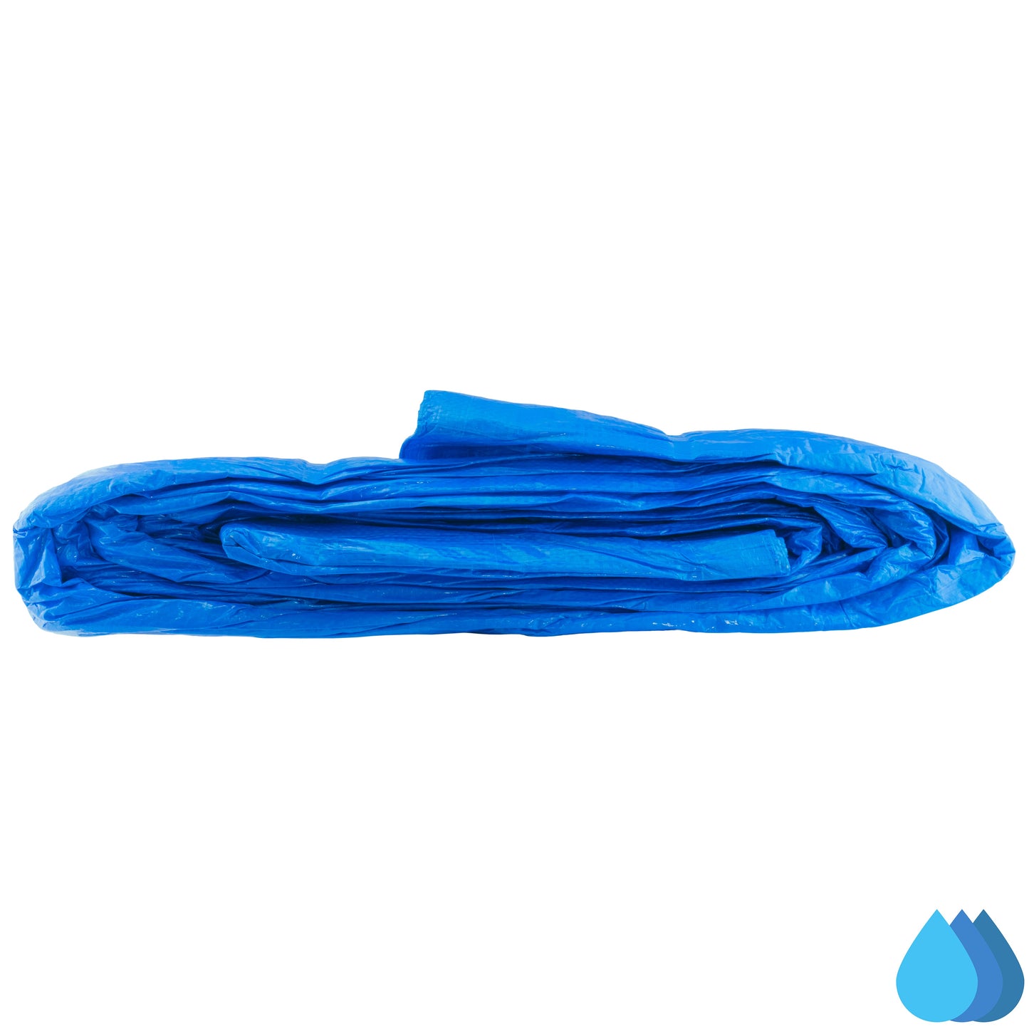 2m x 2m Blue Tarpaulins, S-Grade 50 GSM