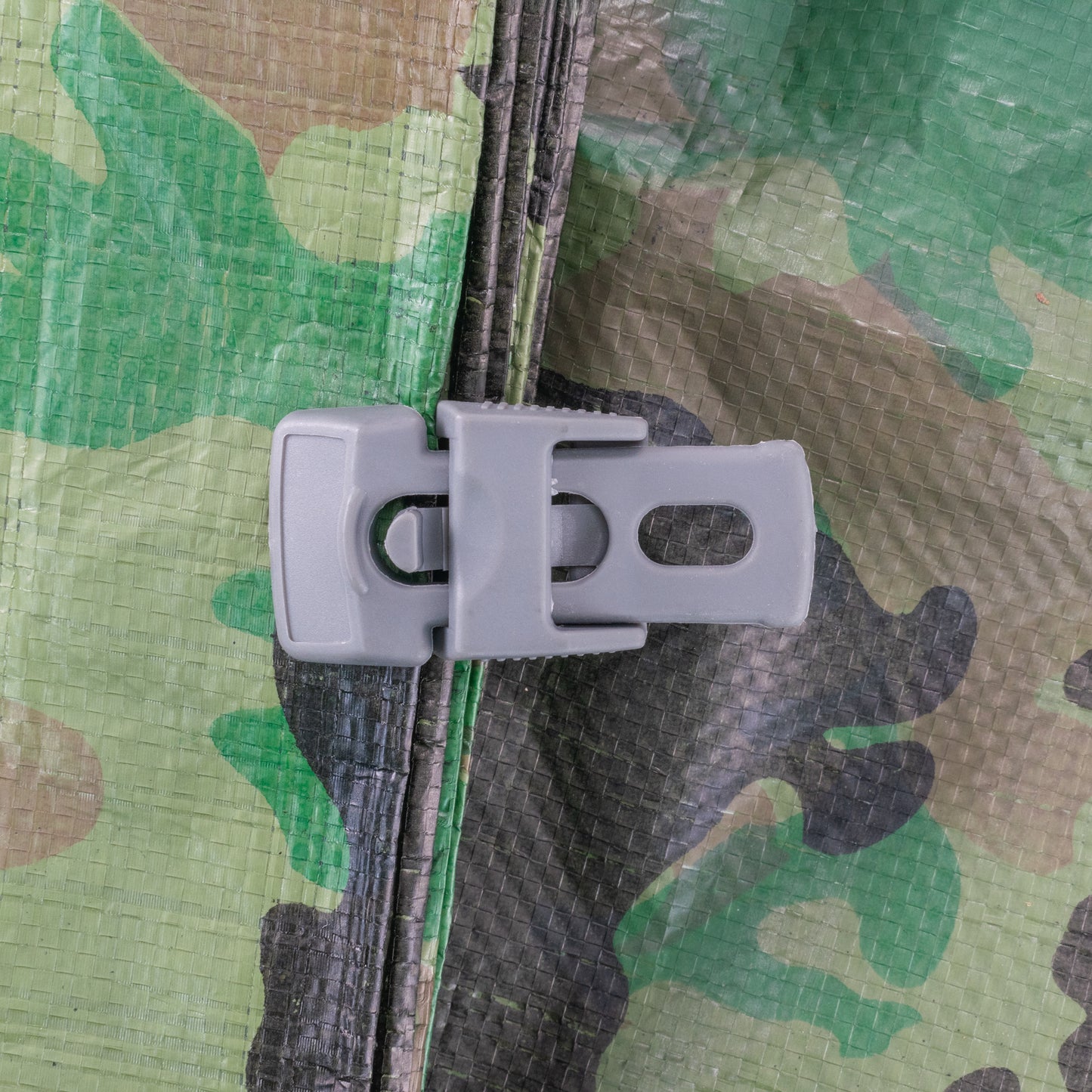 Slide Type Clips for Tarpaulins, Grey Pack of 10