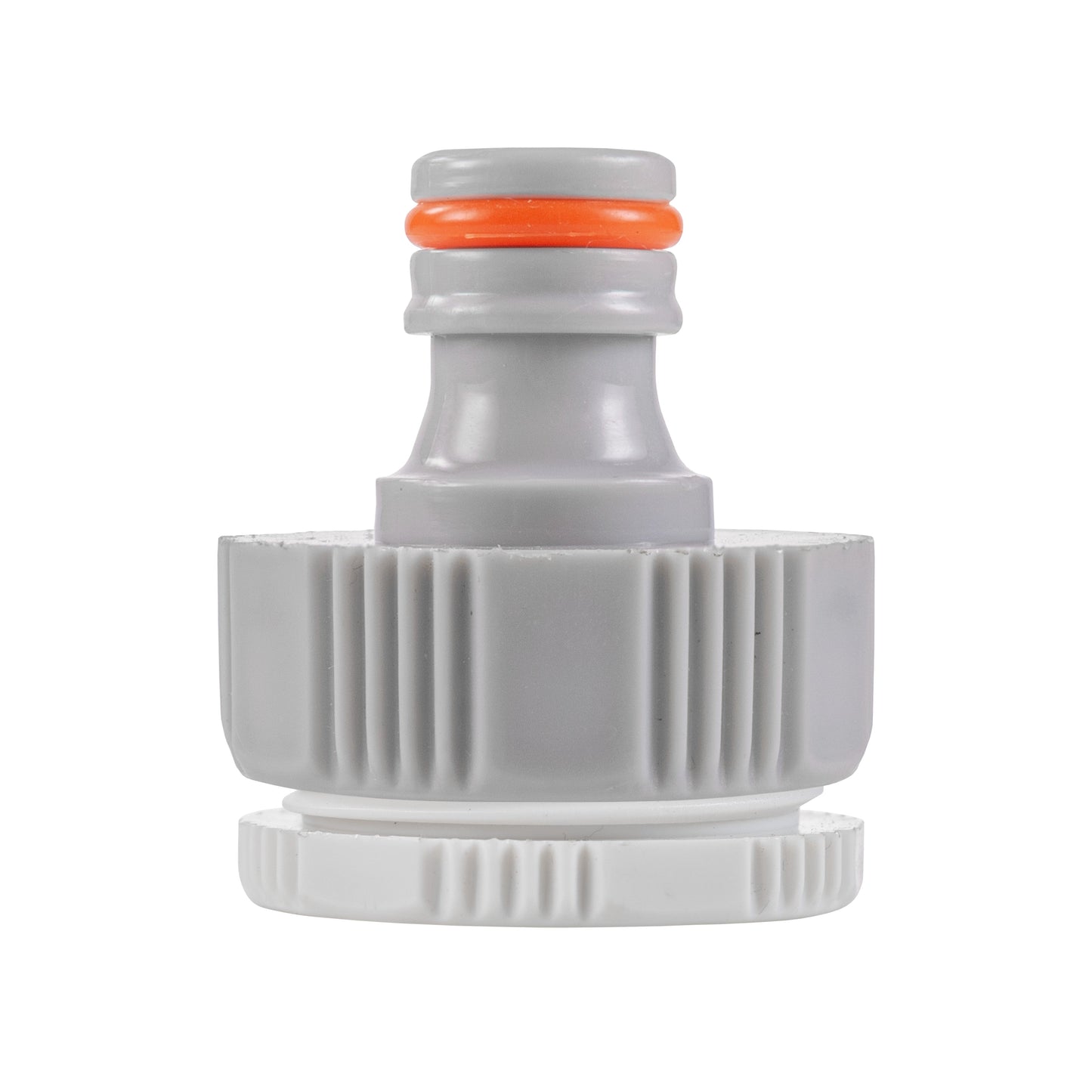 Female Tap Connector – 1” & 3/4” BSPF, Grey