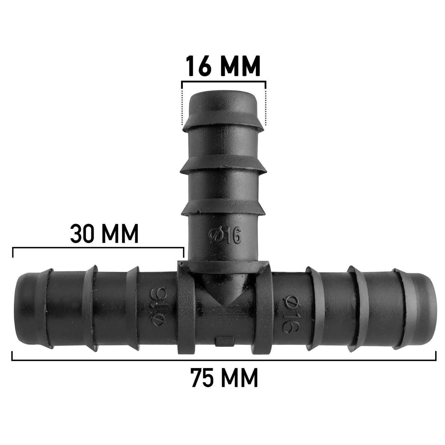1/2" Irrigation Pipe Tee Splitter
