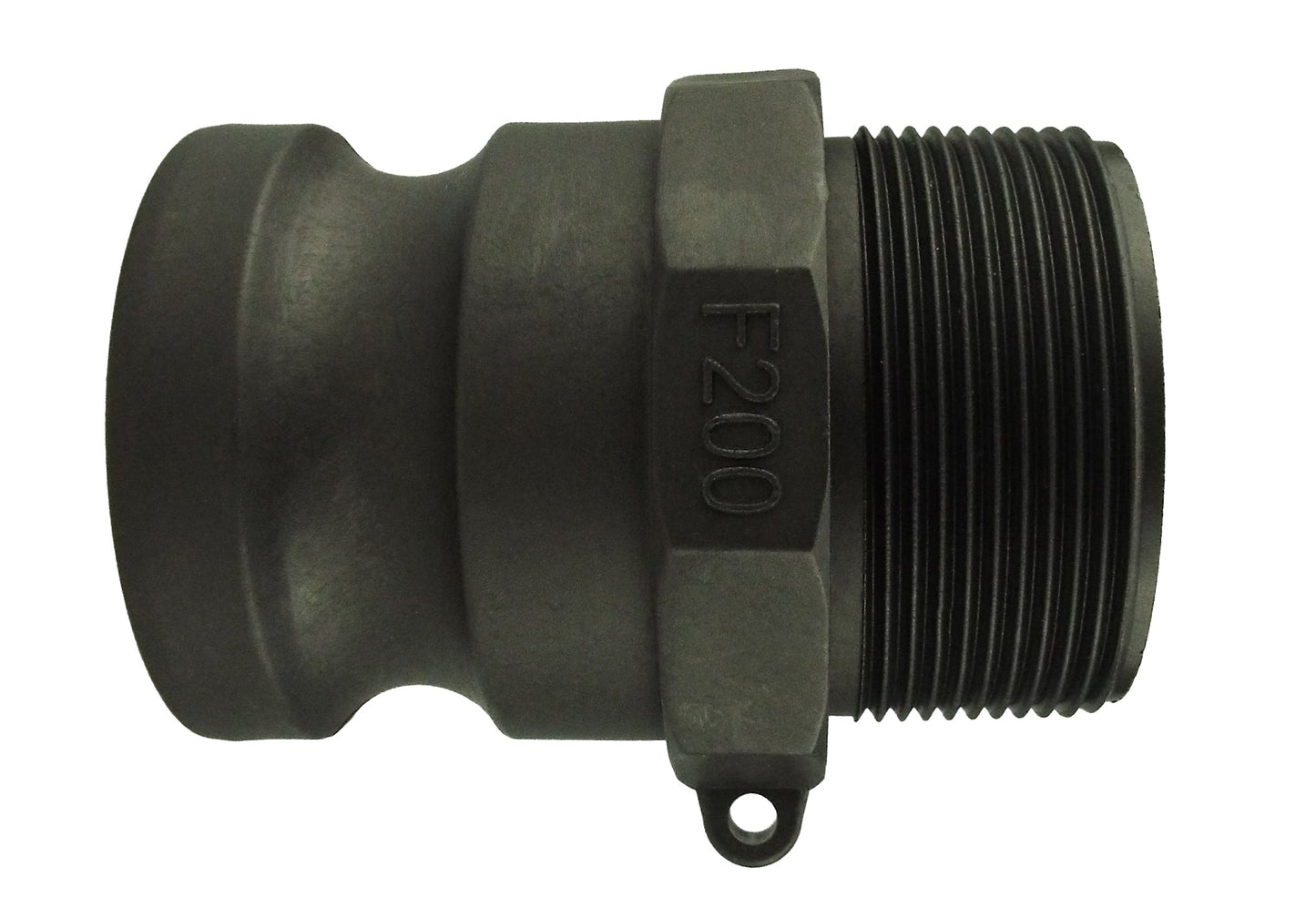 Type F Camlock Pipe Connector, 1/2"