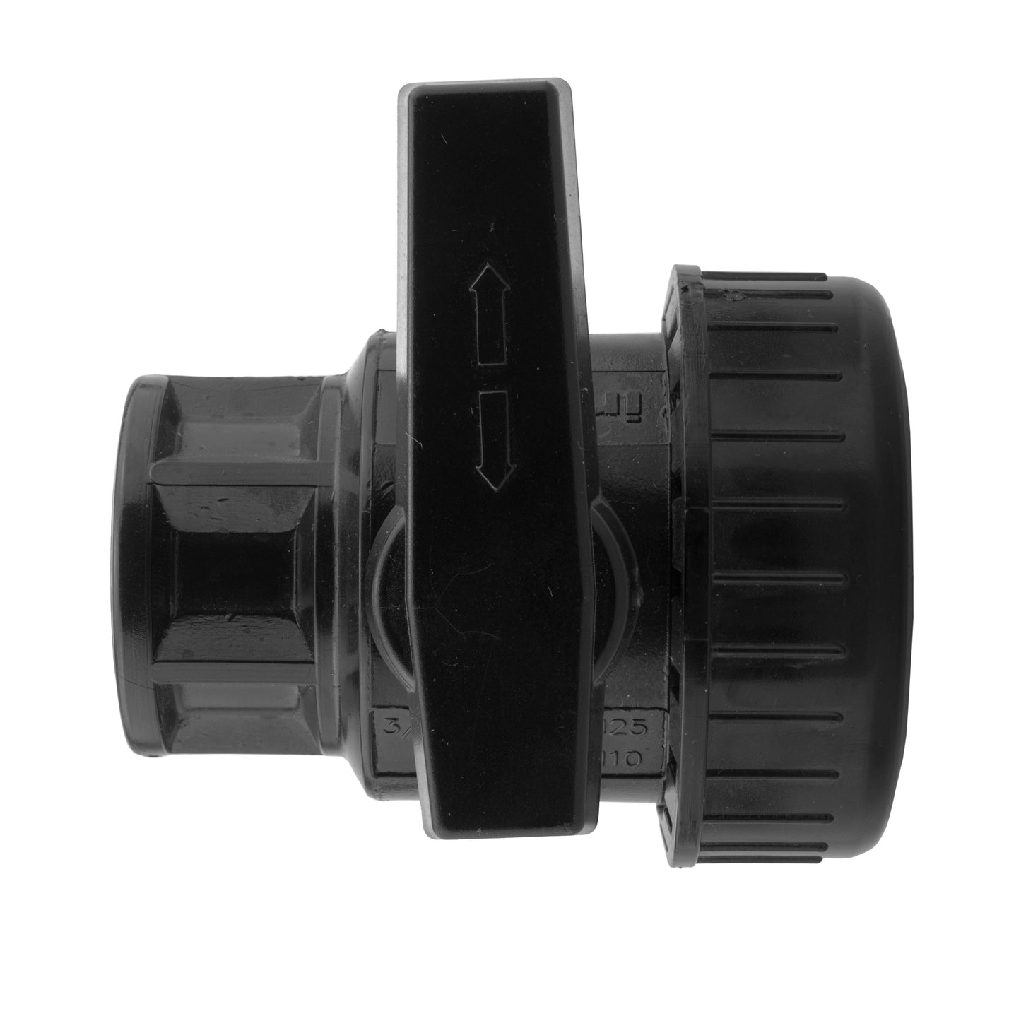 Polypropylene Single Union Female Ball Valve, 3/4"