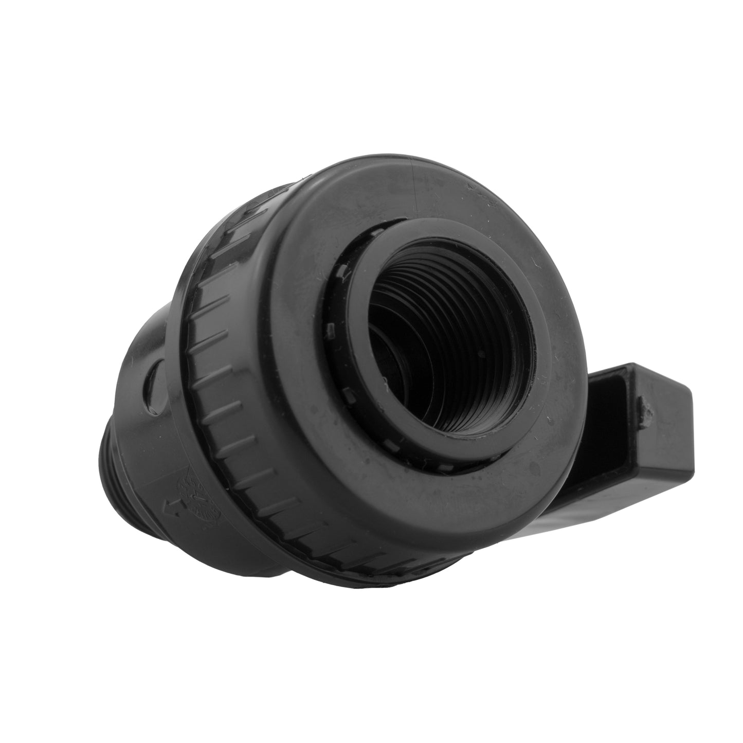 Polypropylene Single Union M-F Thread Ball Valve, 1"