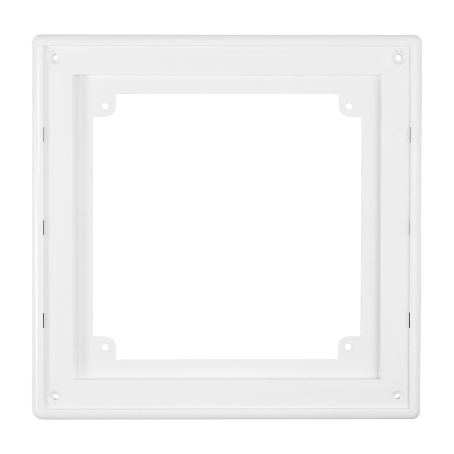 White Louvre Vent with Fly Screen, 150mm x 150mm