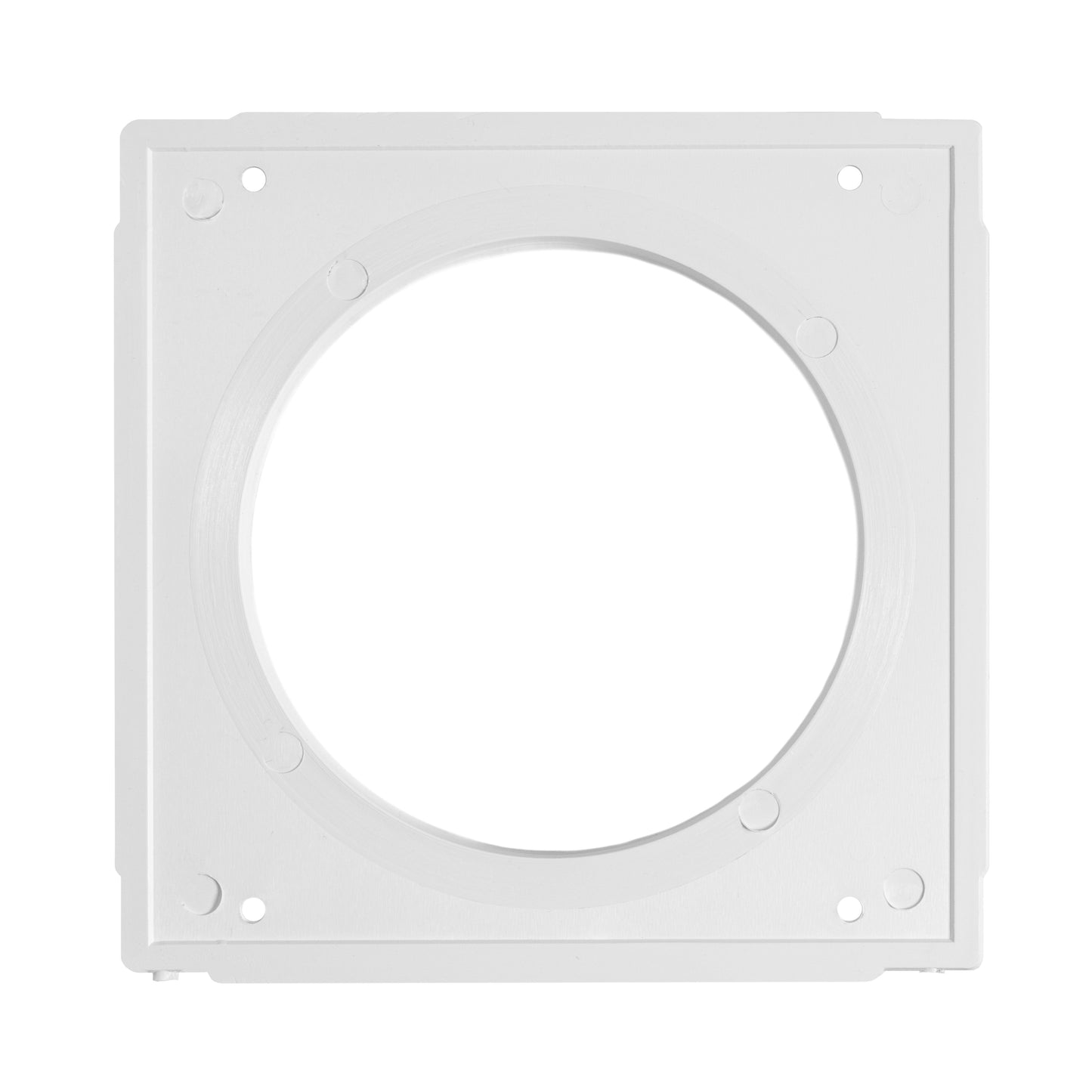 White Duo Smart Louvre Vent with Fly Mesh, 150mm x 150mm