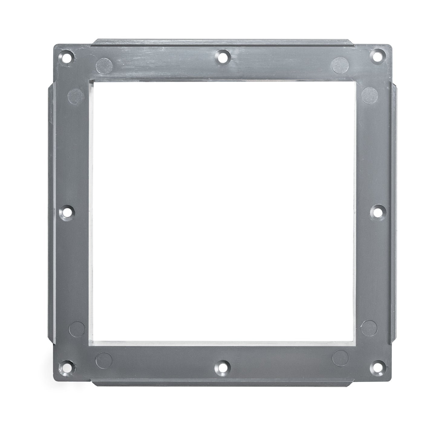 Grey Duo Smart Louvre Vent with Fly Mesh, 135mm x 135mm