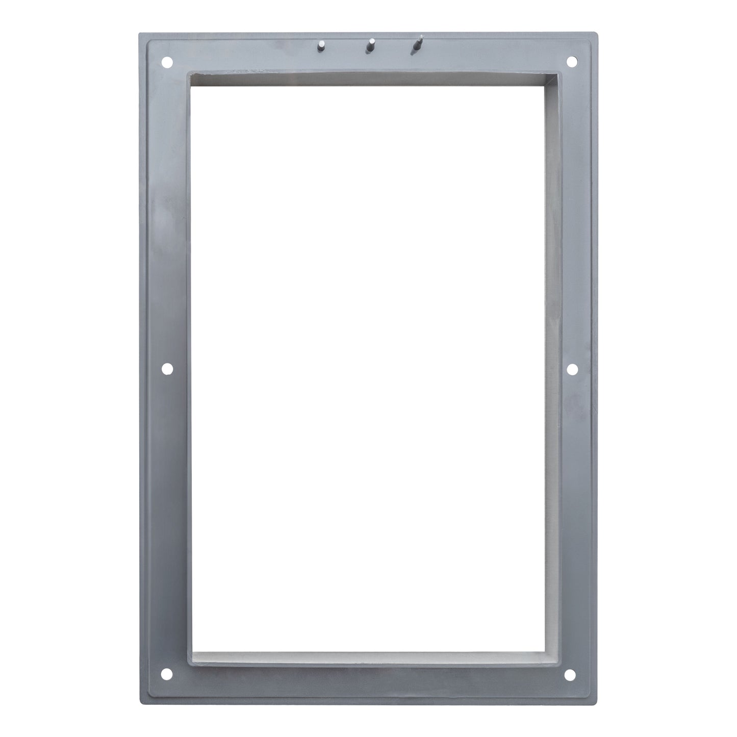 Grey Duo Smart Louvre Vent with Fly Mesh, 140mm x 210mm