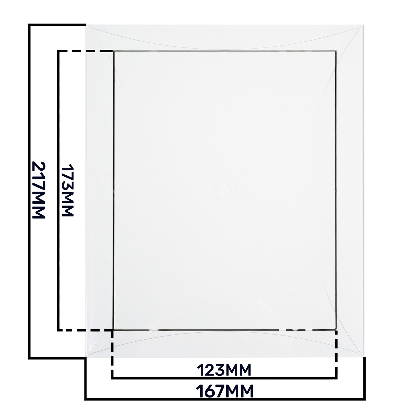White Access Panel Service Door, 150mm x 200mm