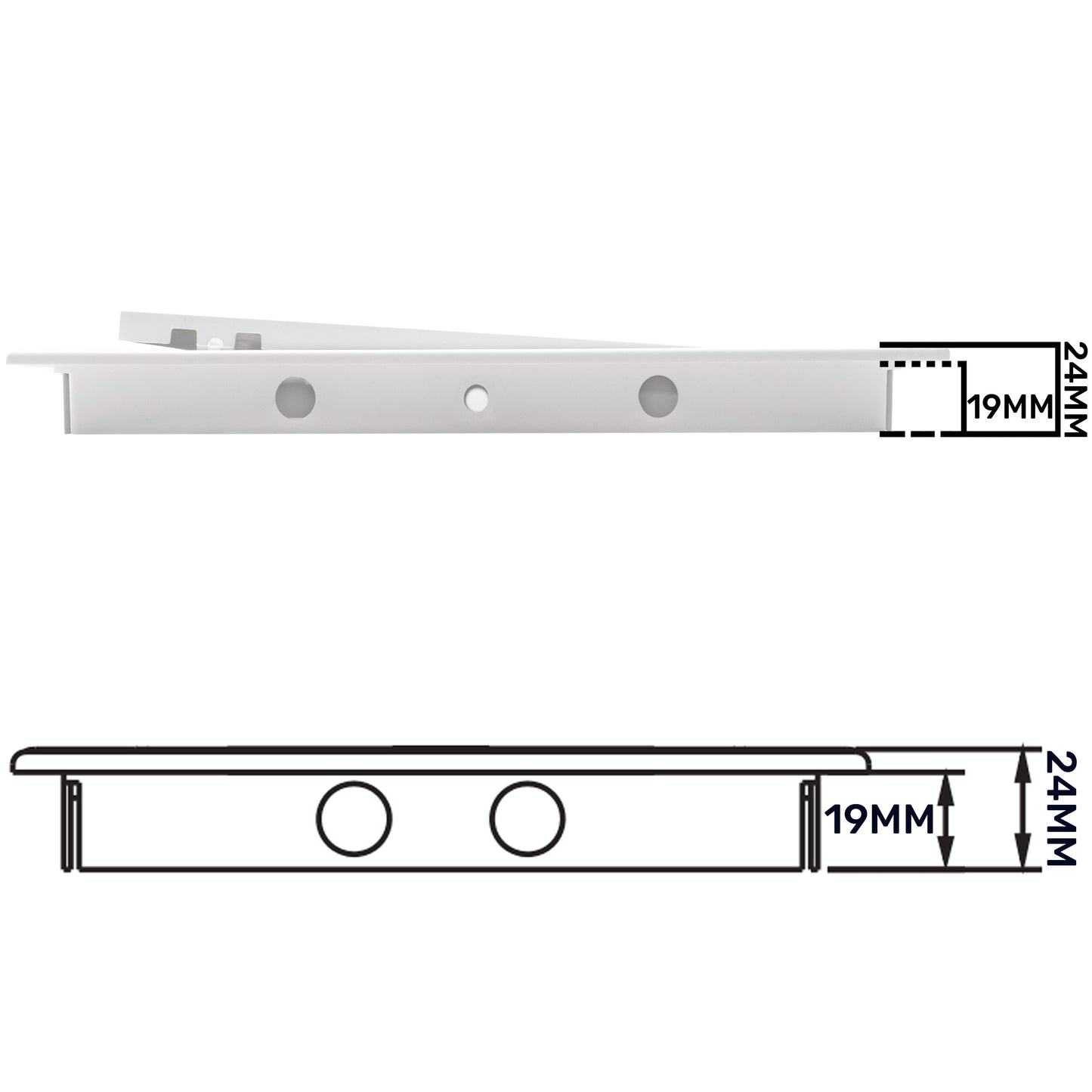 White Access Panel Service Door, 200mm x 200mm