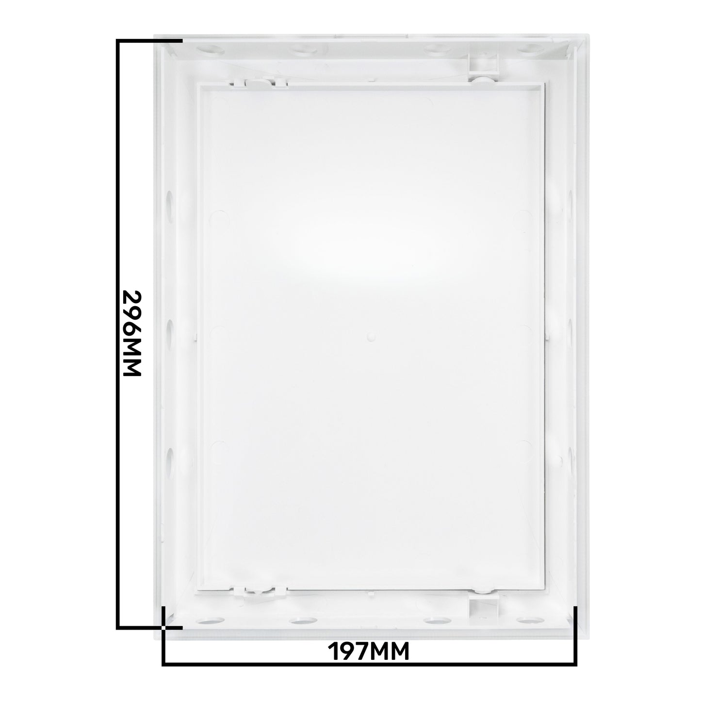 White Access Panel Service Door, 200mm x 300mm