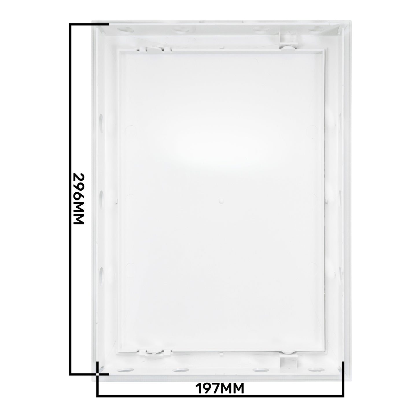 White Access Panel Service Door, 200mm x 300mm