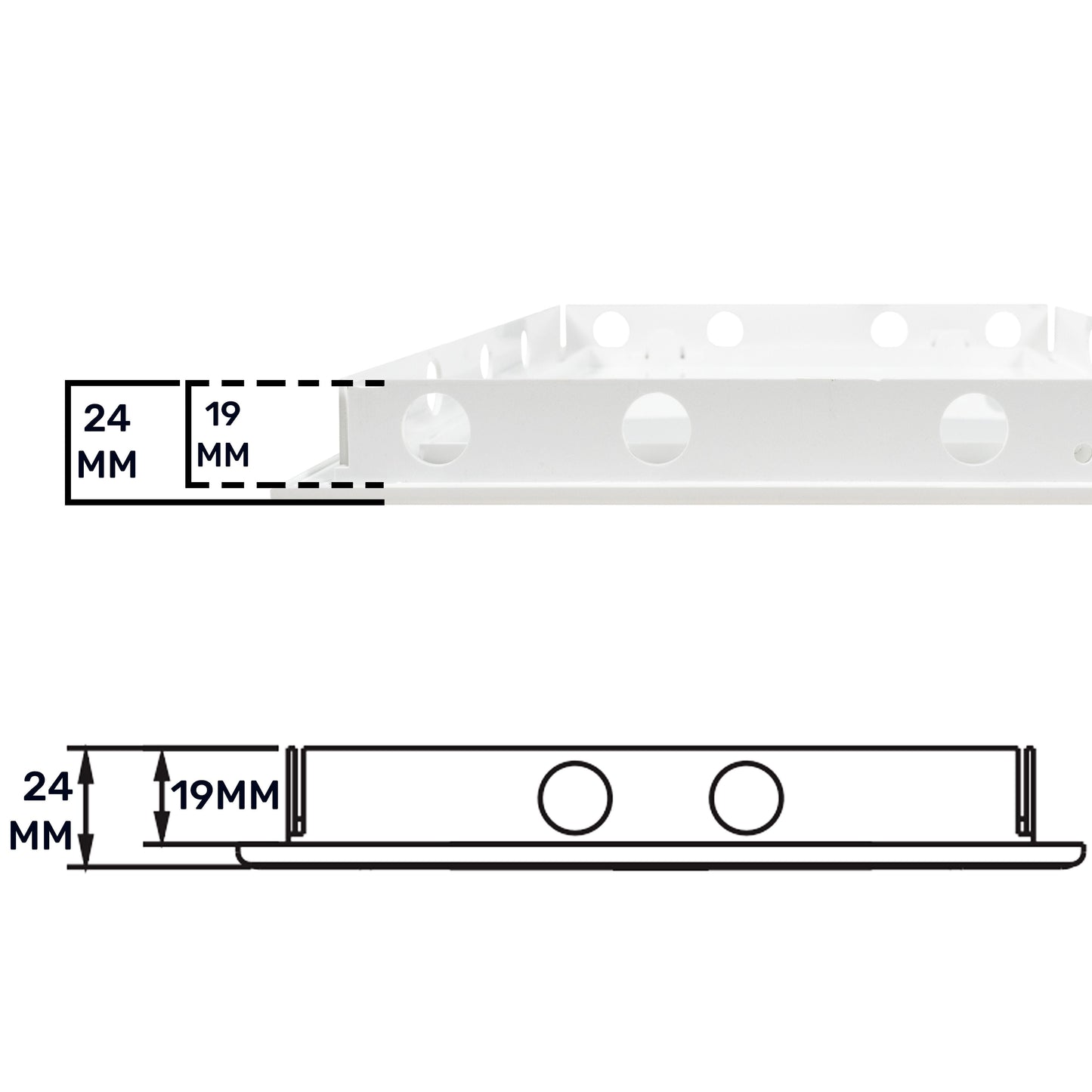 White Access Panel Service Door, 200mm x 300mm