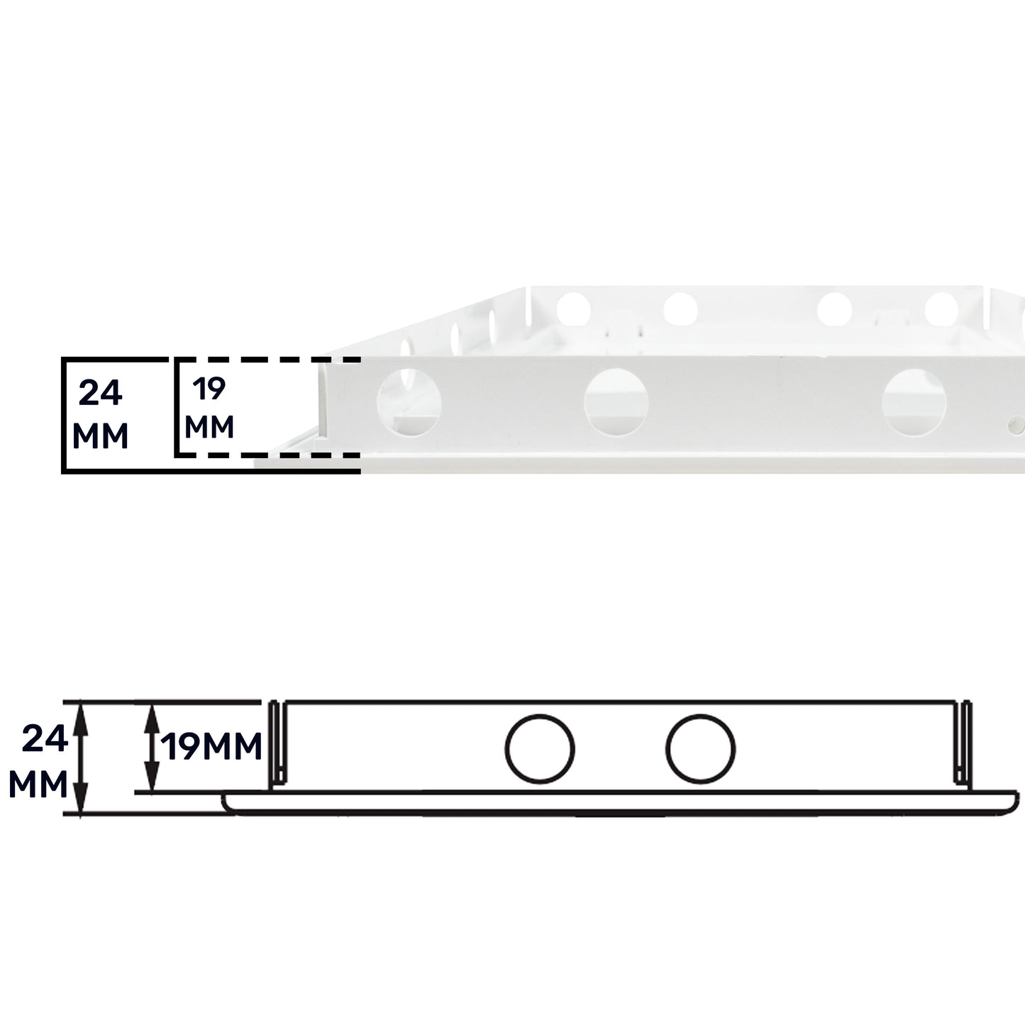 White Access Panel Service Door, 200mm x 300mm