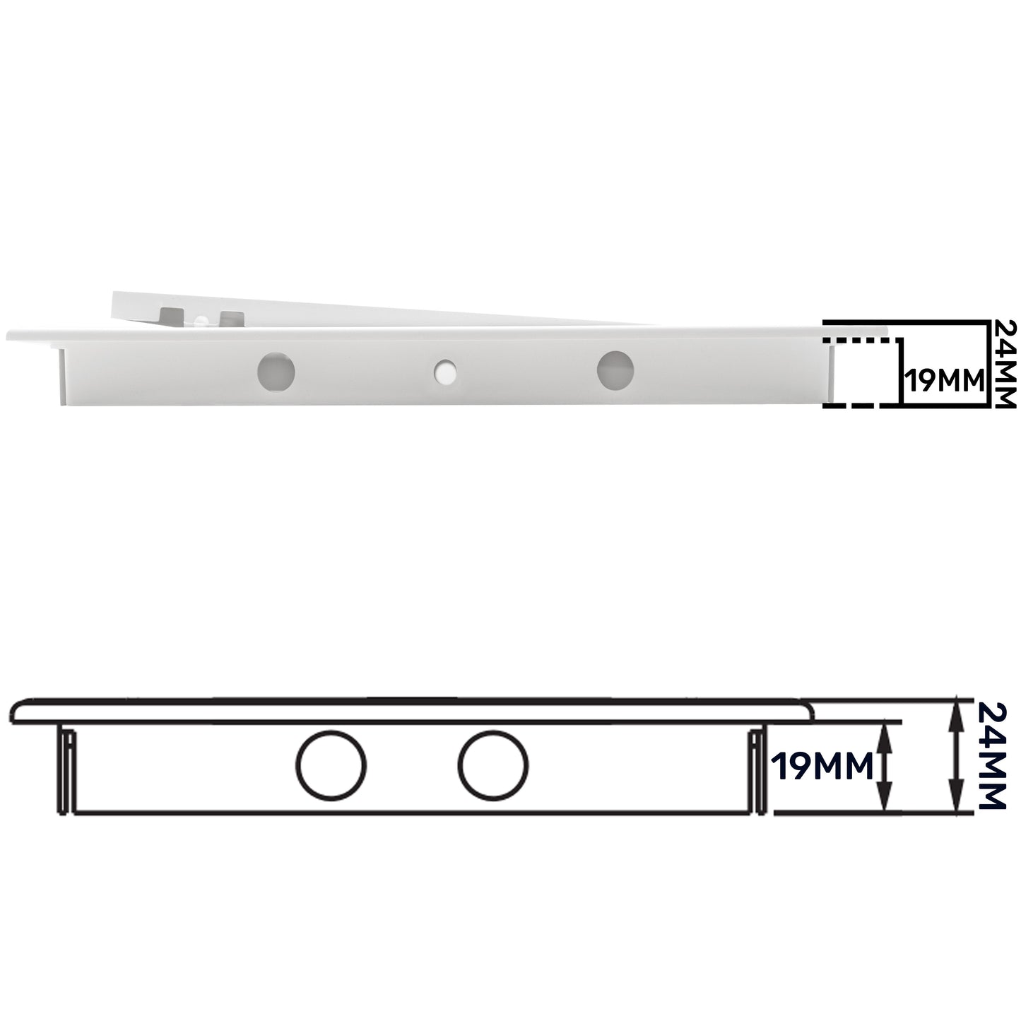 White Access Panel Service Door, 250mm x 250mm