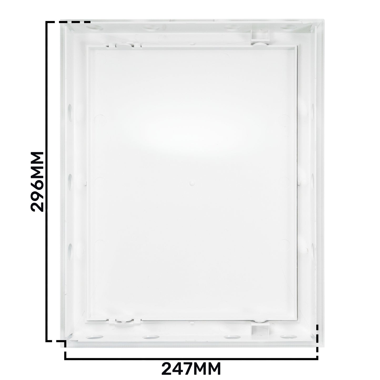 White Access Panel Service Door, 250mm x 300mm