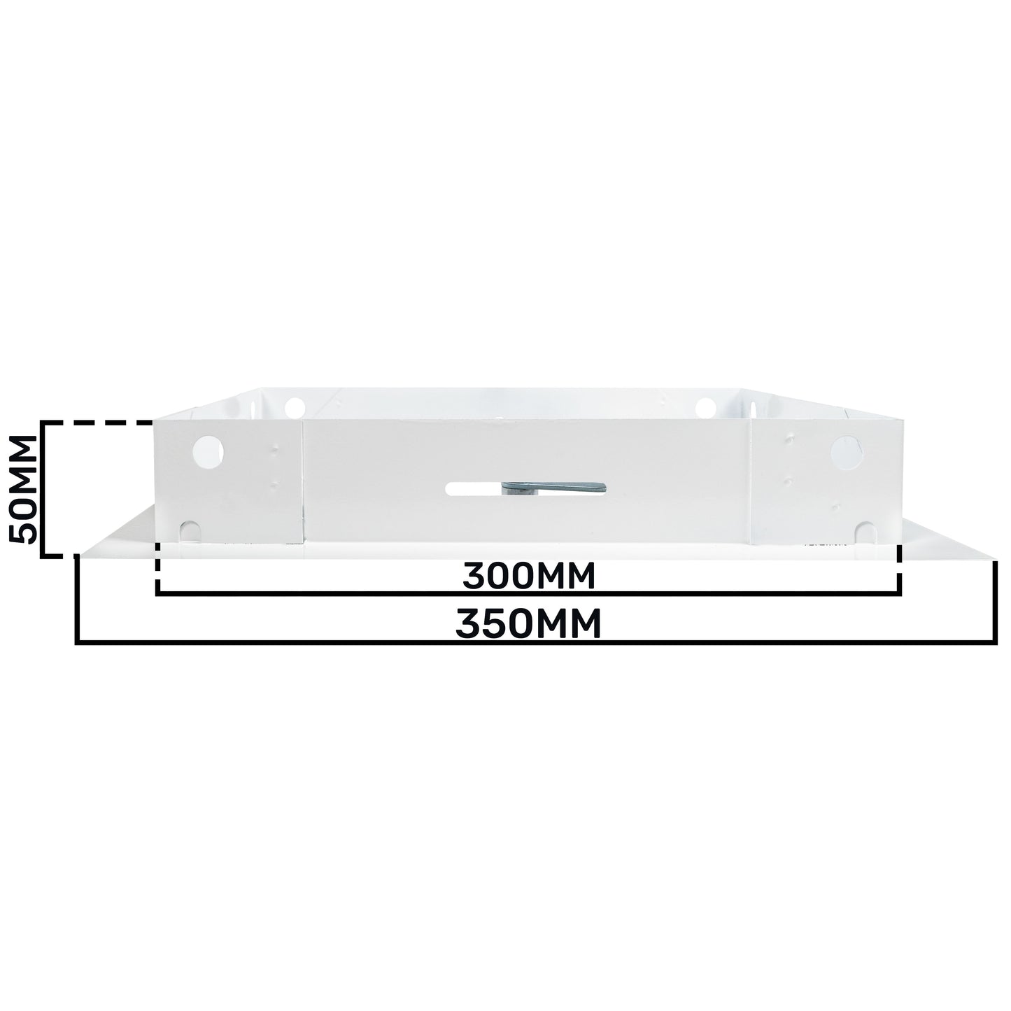 Lockable White Access Panel Service Door, 200mm x 300mm