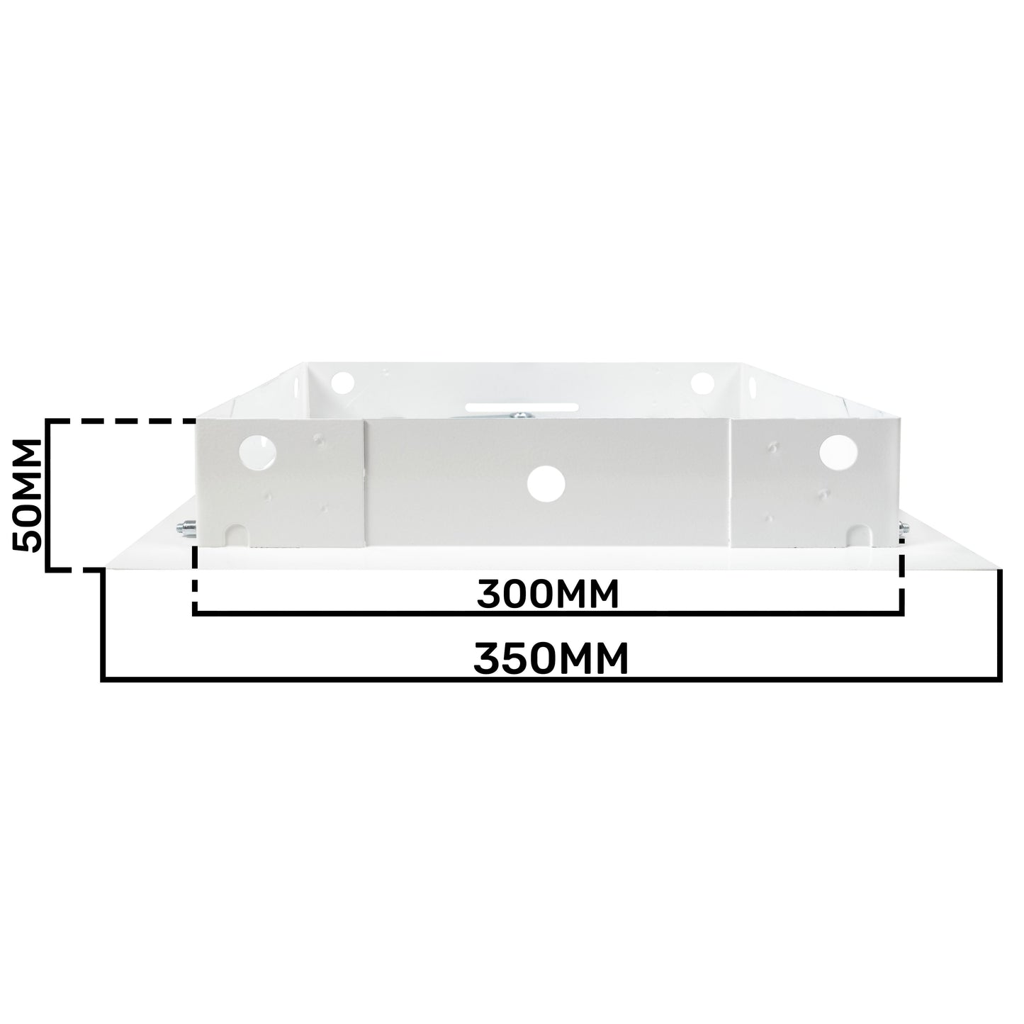 Lockable White Access Panel Service Door, 250mm x 300mm