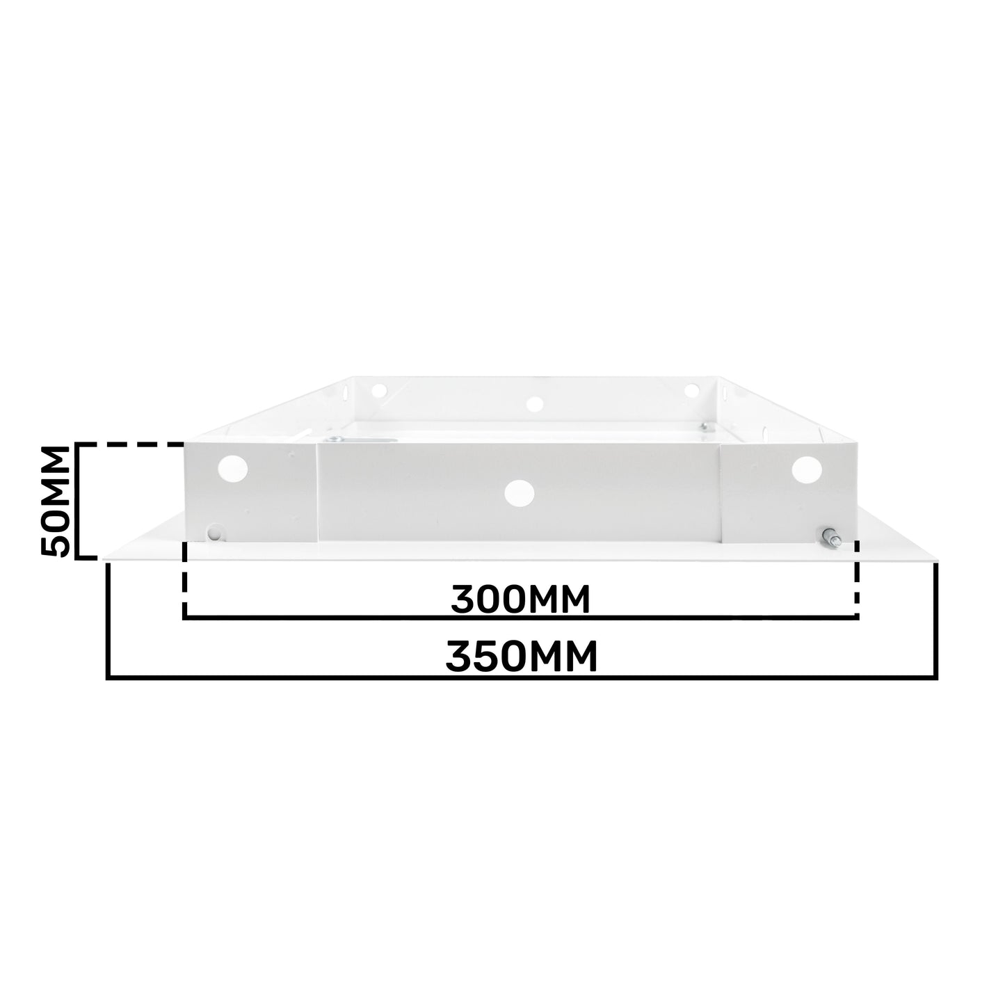 Lockable White Access Panel Service Door, 300mm x 300mm