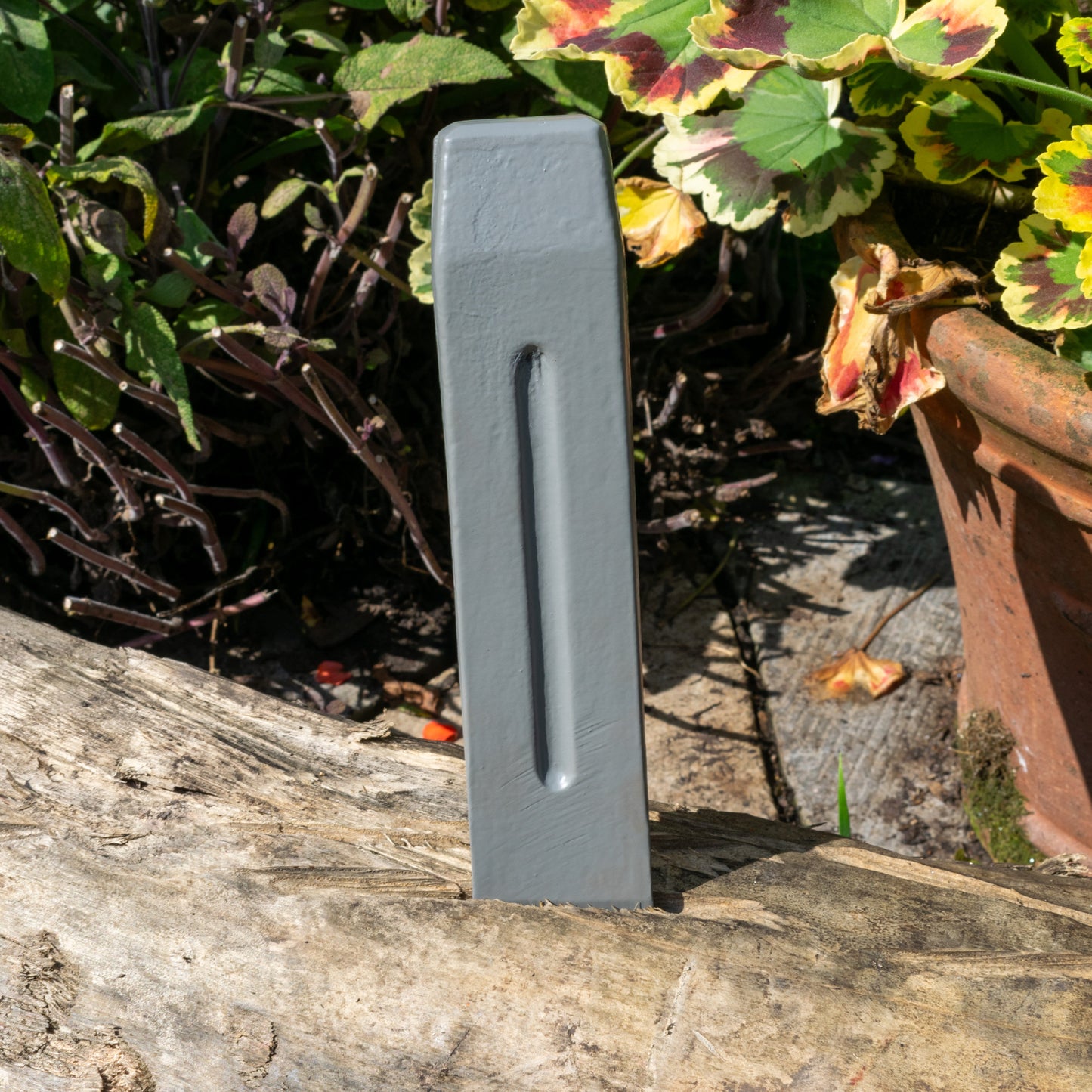 Grey Steel Log Splitting Wedge, 2kg