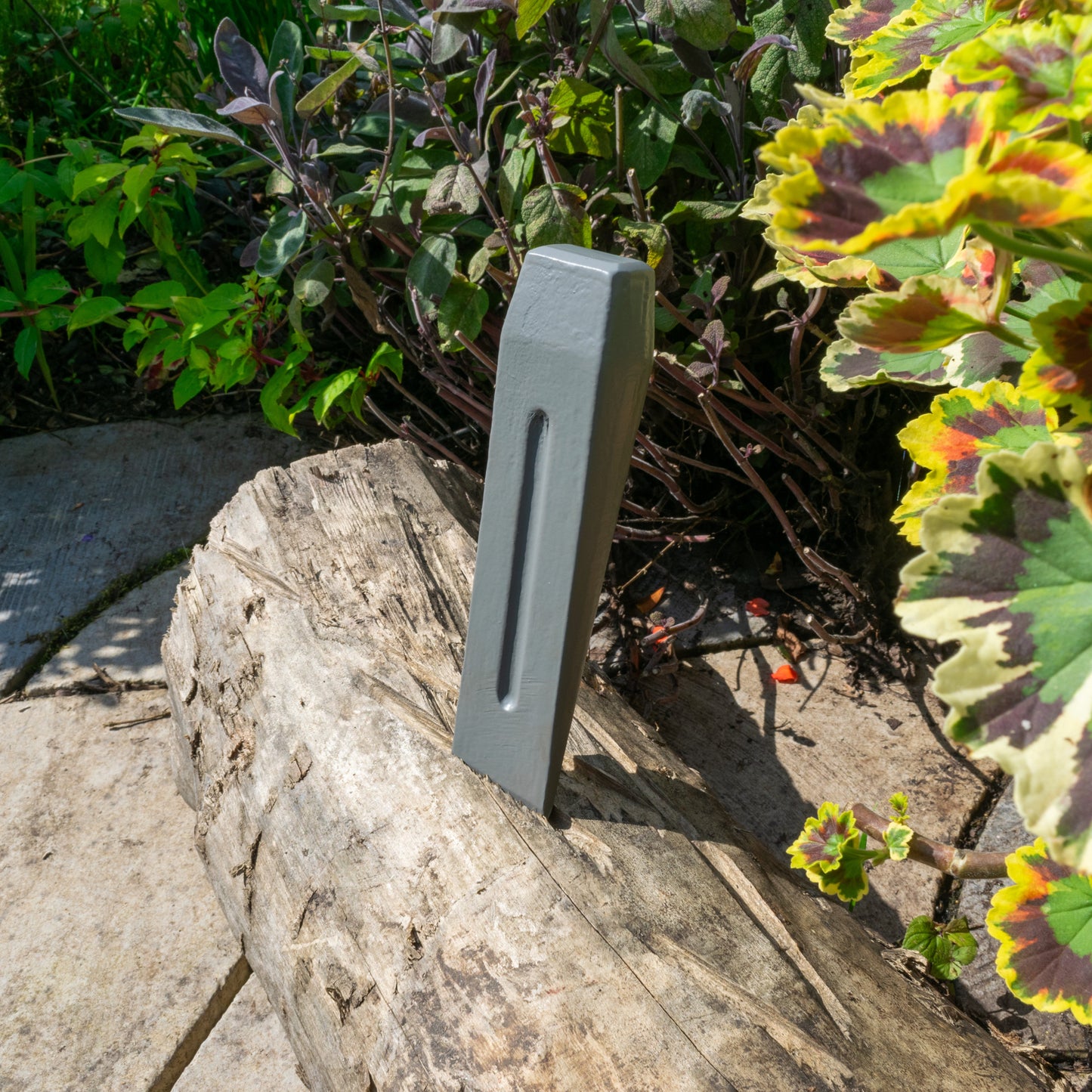 Grey Steel Log Splitting Wedge, 1.5kg