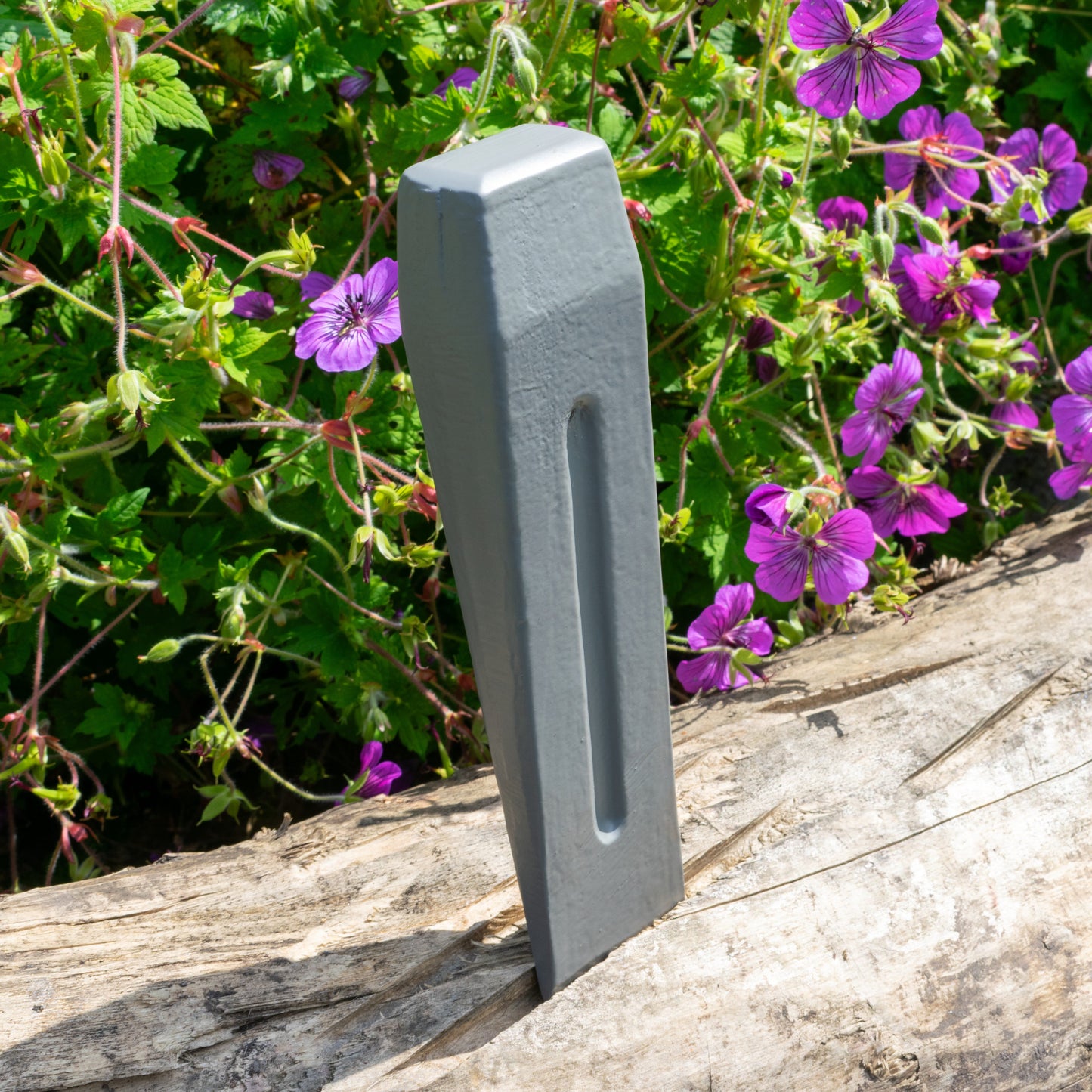 Grey Steel Log Splitting Wedge, 2.5kg