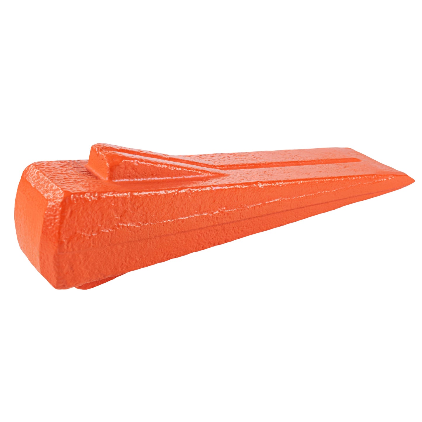 Red Spiked Steel Log Splitting Wedge, 2.3kg
