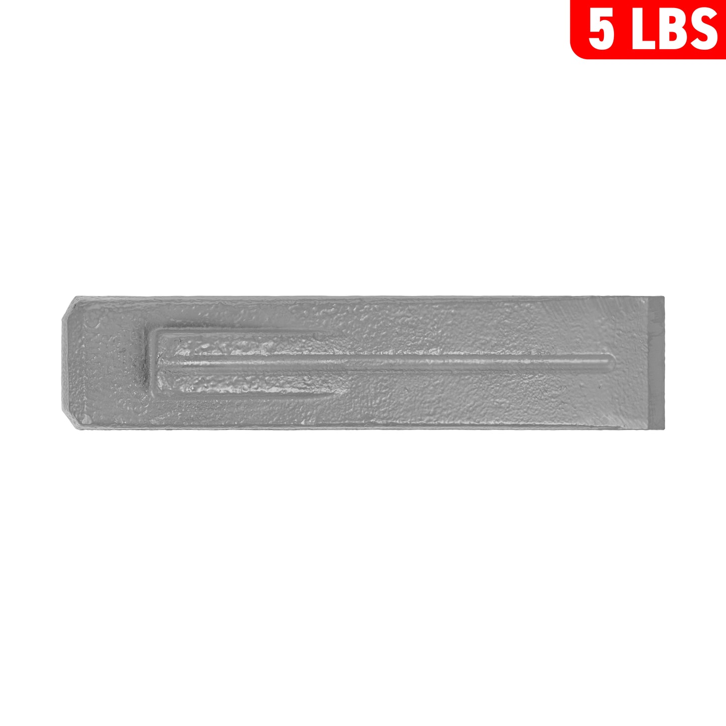 Grey Spiked Steel Log Splitting Wedge, 2.3kg