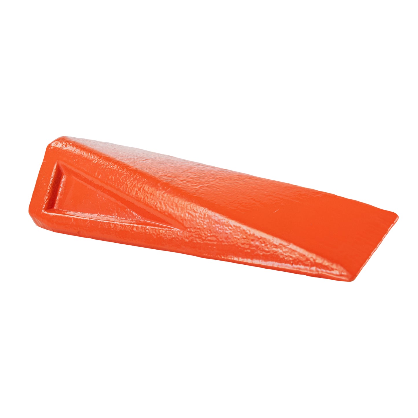 Red Twisted Steel Log Splitting Wedge, 2kg