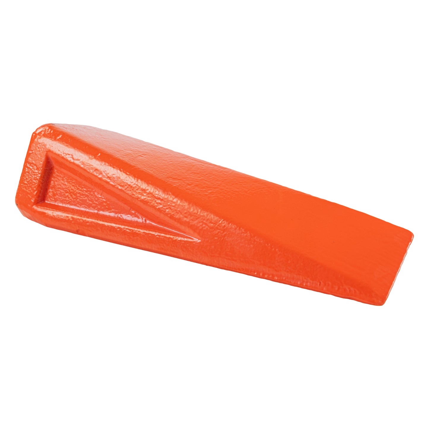 Red Twisted Steel Log Splitting Wedge, 2kg