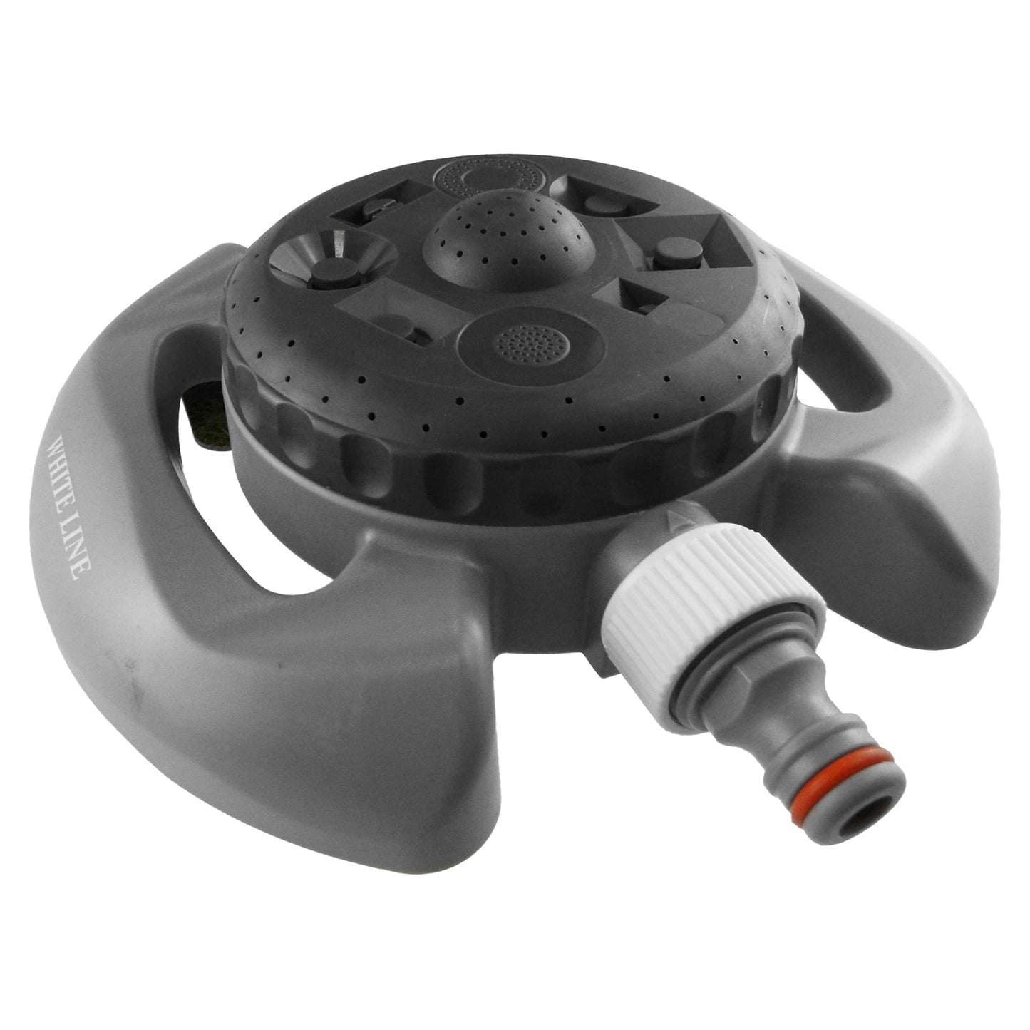 8-Pattern Lawn Sprinkler, White Line