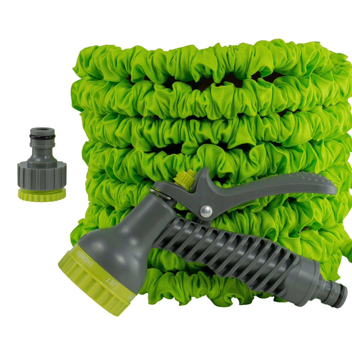 Expanding Trick Hose 10m - 30m Lime
