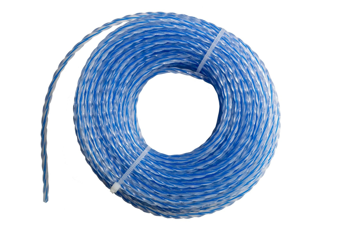 15m Dual Core Twisted Blue Trimmer Line, 2.7mm