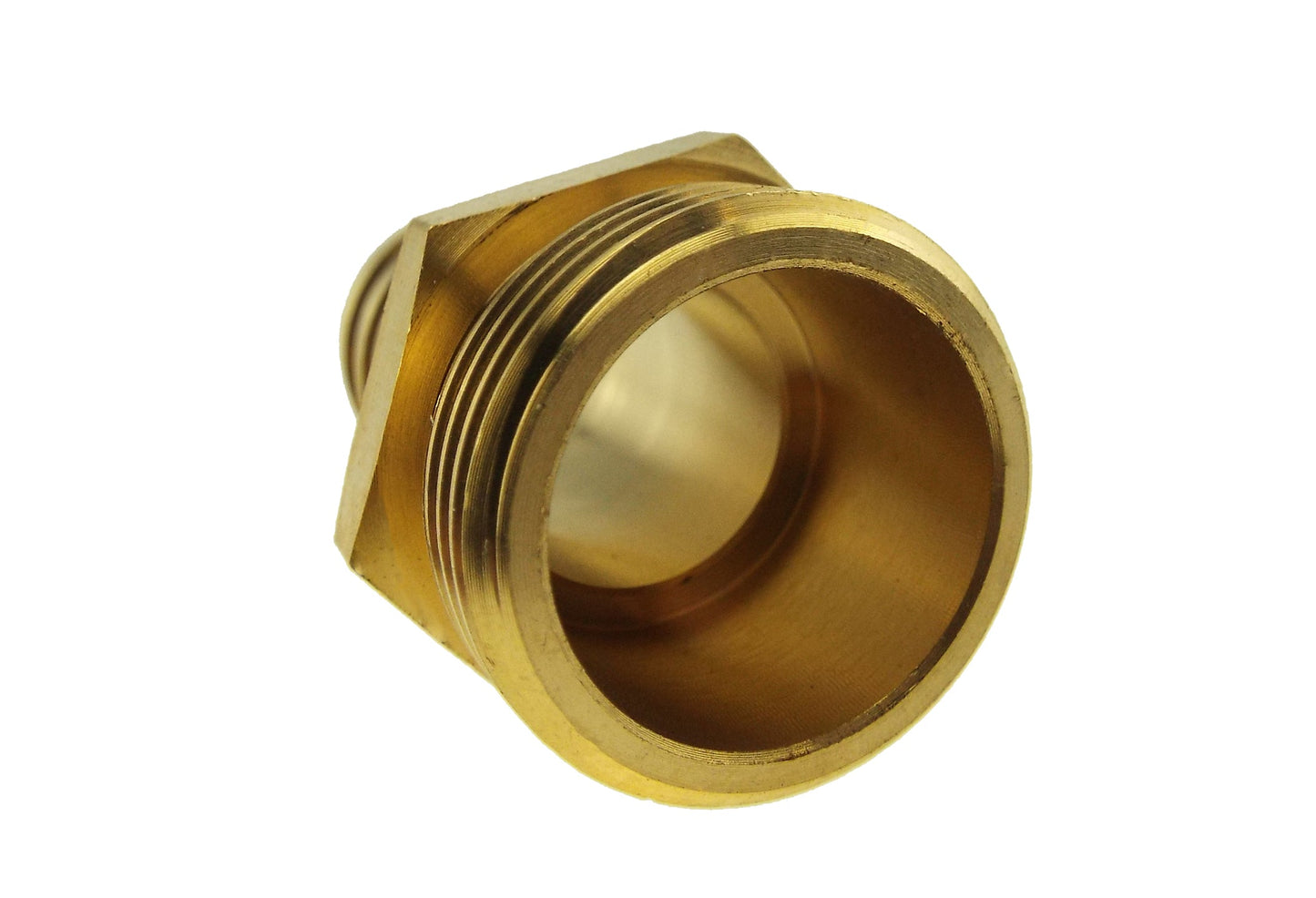 Brass 25mm Barbed Joiner with 1" BSP Male Thread
