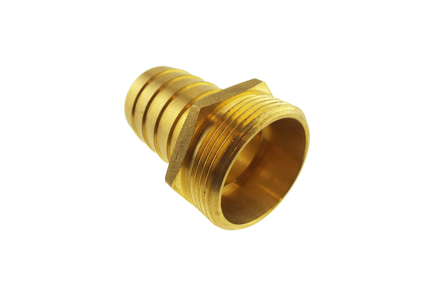 Brass 25mm Barbed Joiner with 1" BSP Male Thread