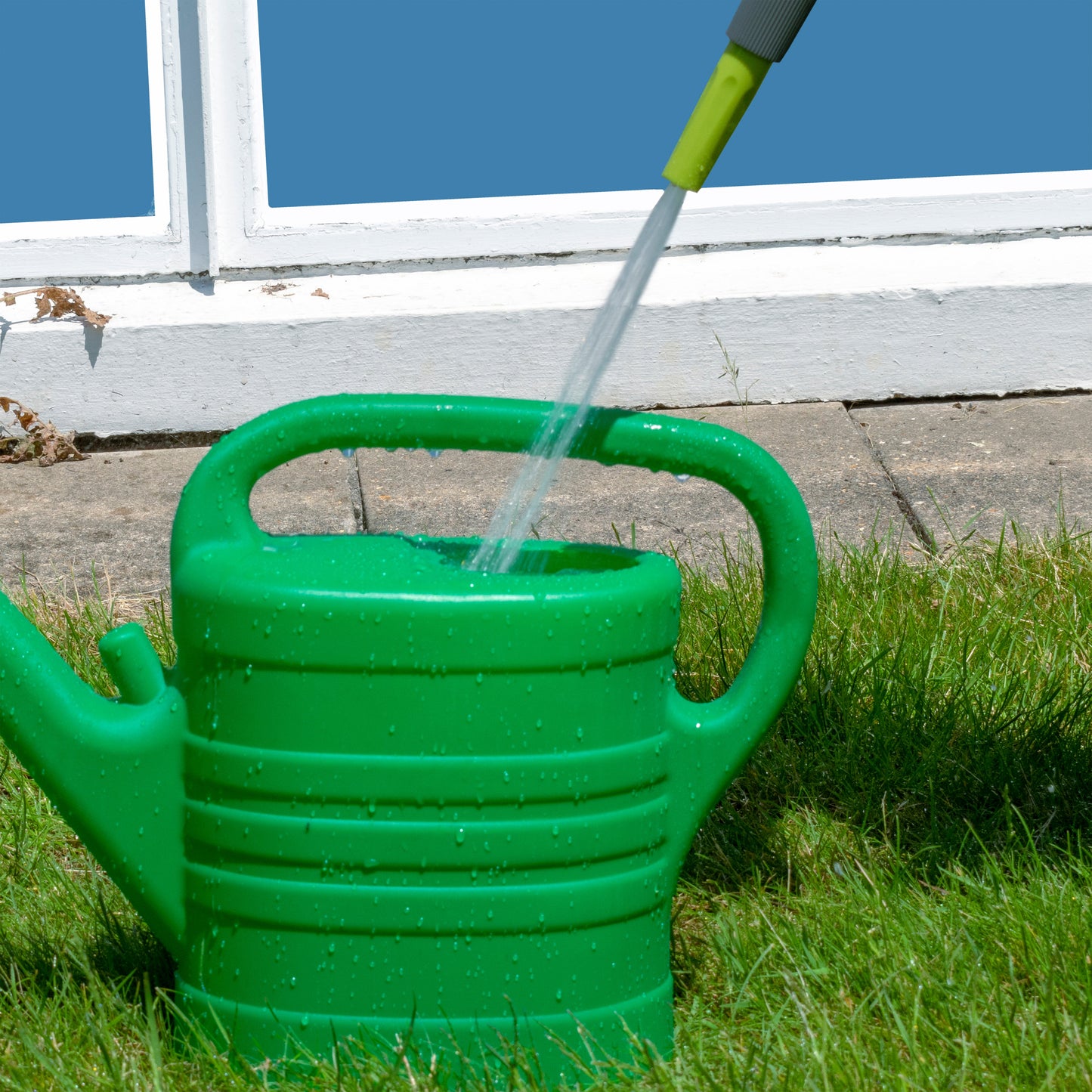 Green Plastic Garden Watering Can, 10 Litres