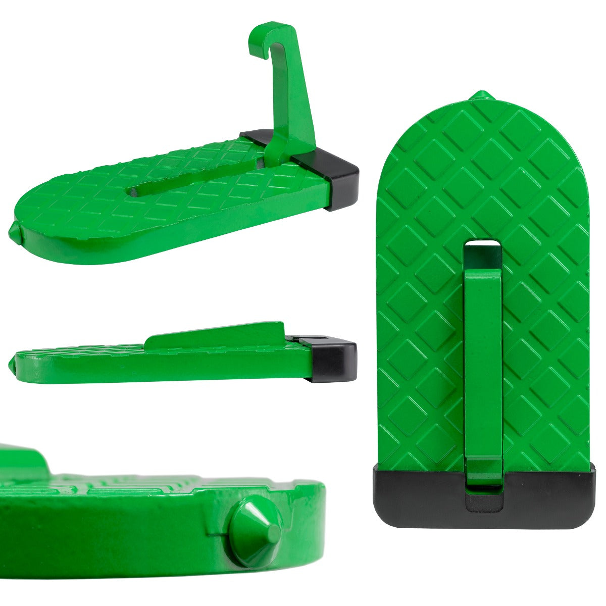 Type A Vehicle Car Door Step Up Ladder, Green