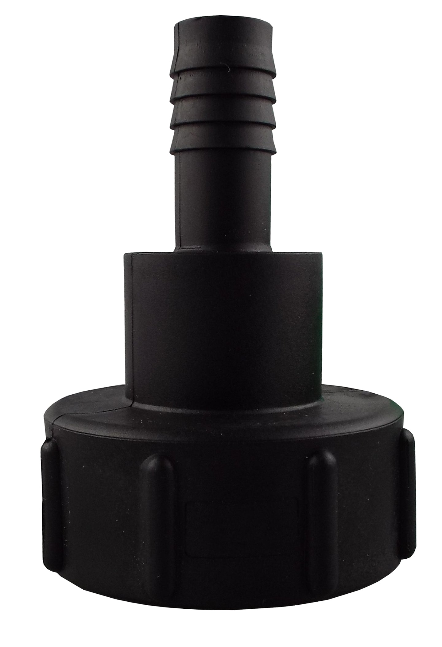 S60X6 IBC Adapter Cap with 1.25" Barbed Hosetail