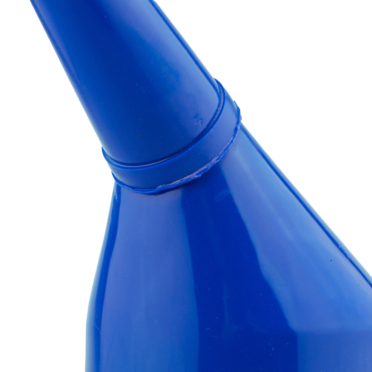 Filtered Fuel Funnel with Angled Spout, Blue