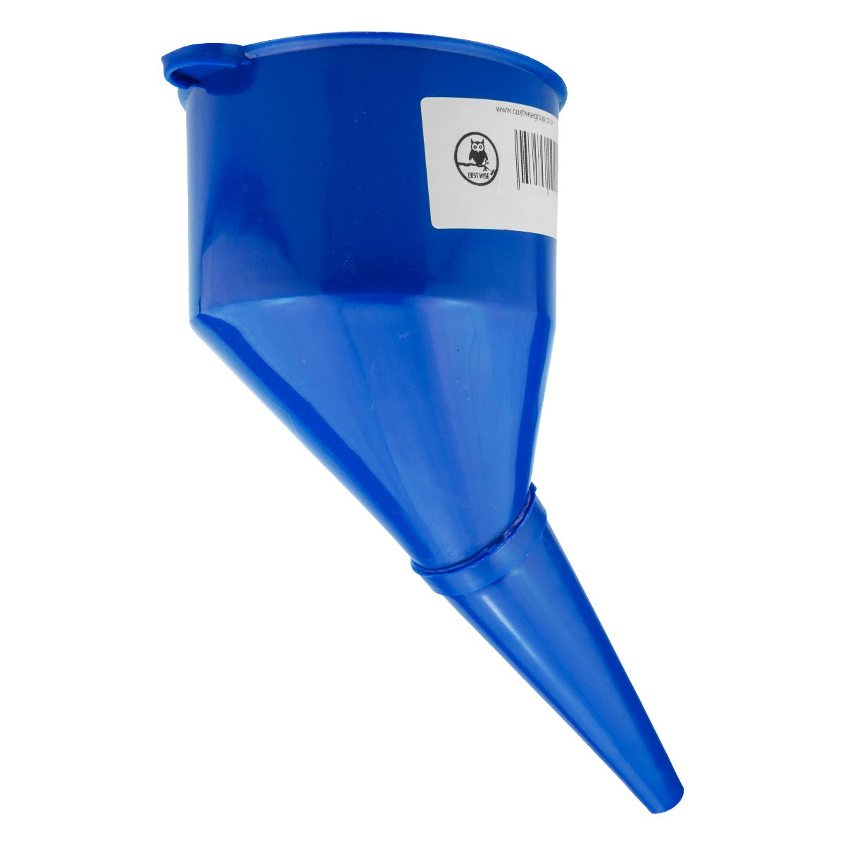 Filtered Fuel Funnel with Angled Spout, Blue
