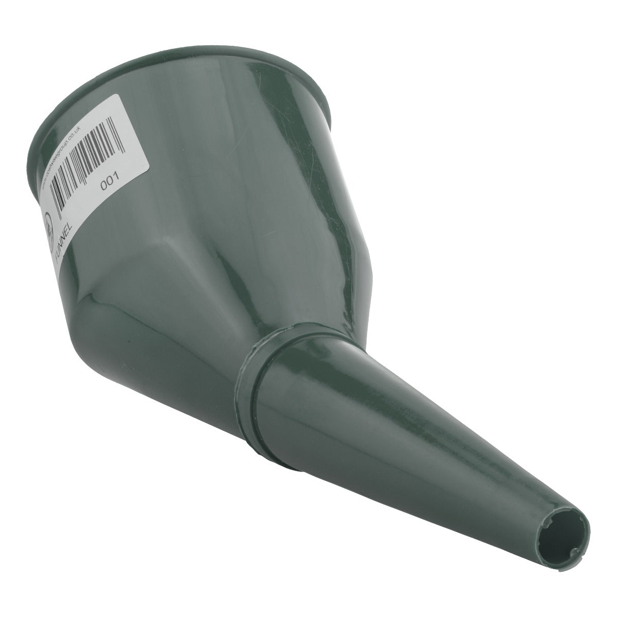 Filtered Fuel Funnel with Angled Spout, Grey