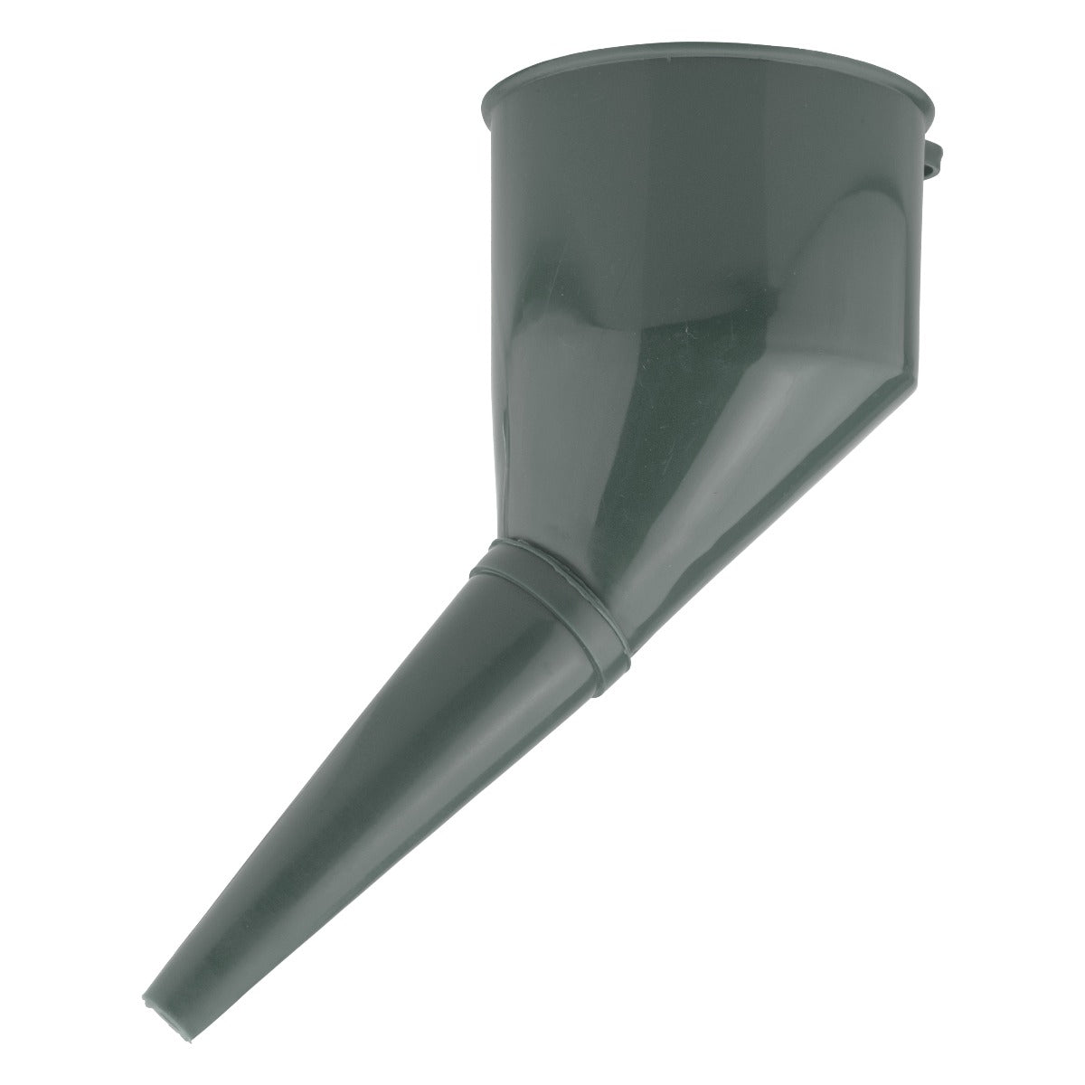 Filtered Fuel Funnel with Angled Spout, Grey