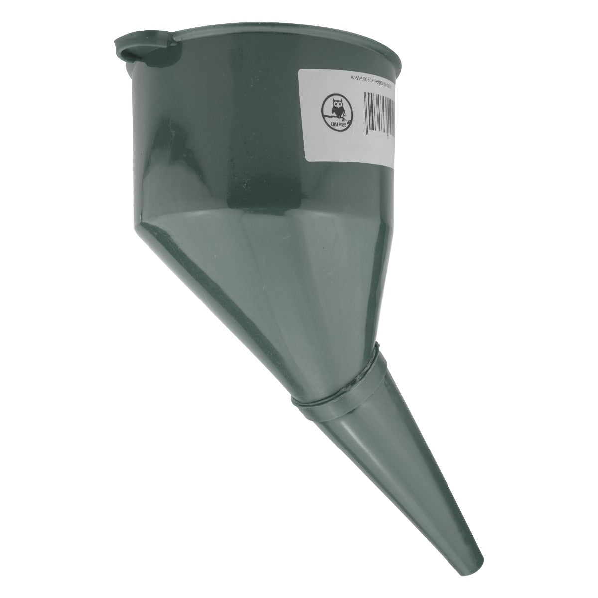 Filtered Fuel Funnel with Angled Spout, Grey