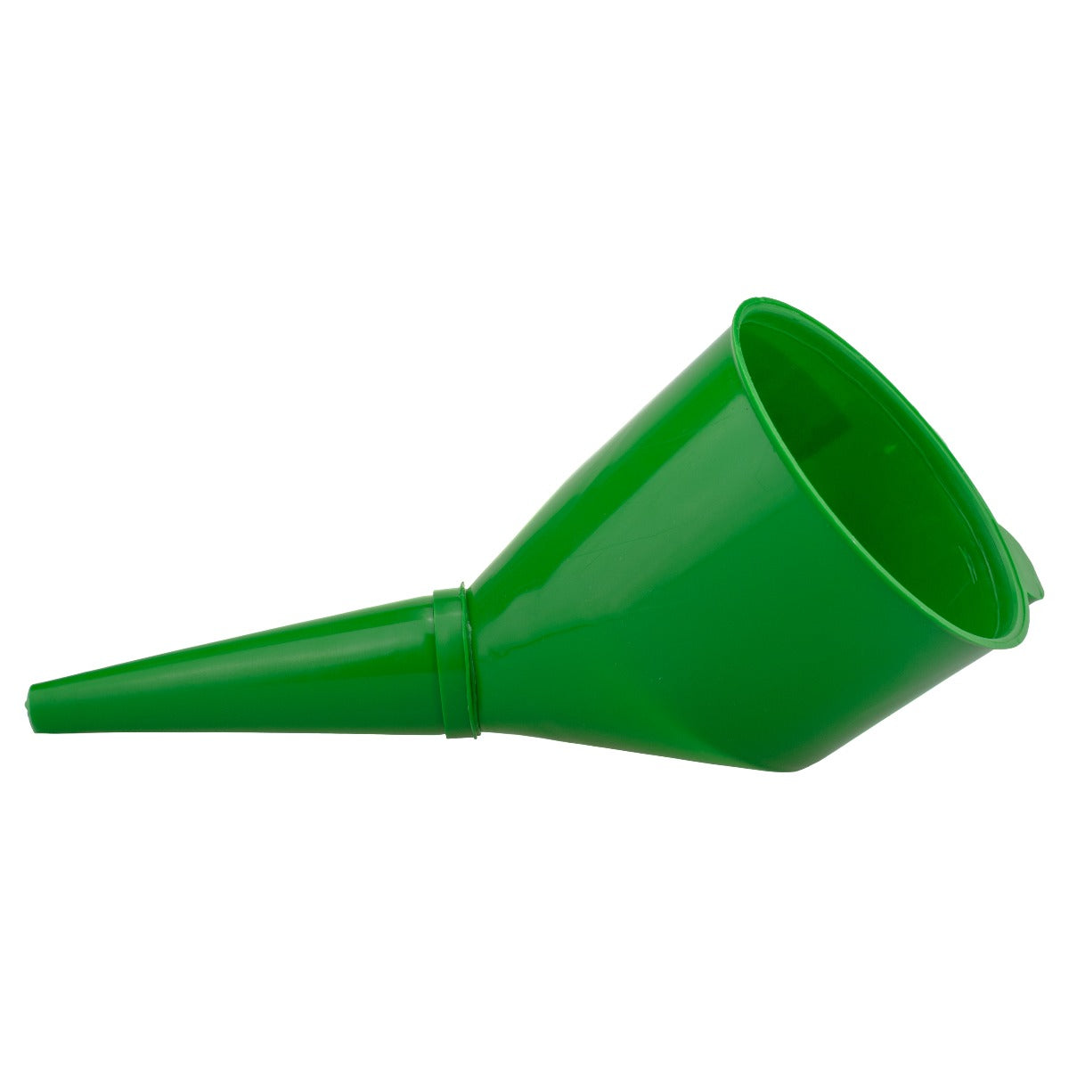 Filtered Fuel Funnel with Angled Spout, Green