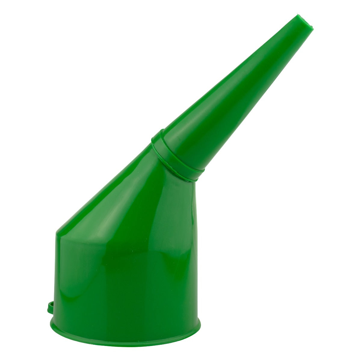 Filtered Fuel Funnel with Angled Spout, Green