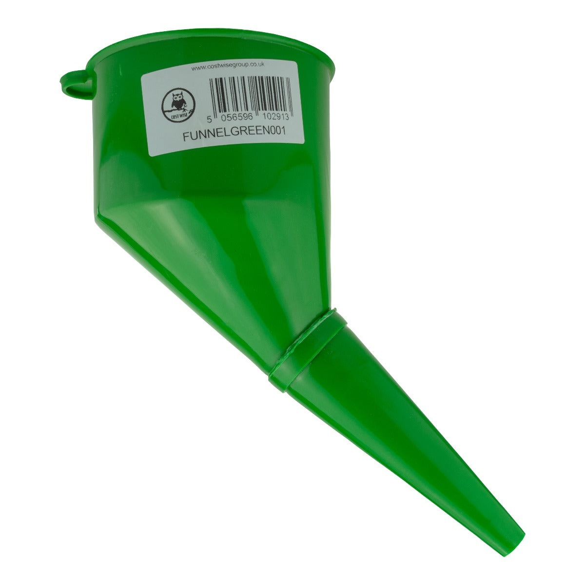 Filtered Fuel Funnel with Angled Spout, Green
