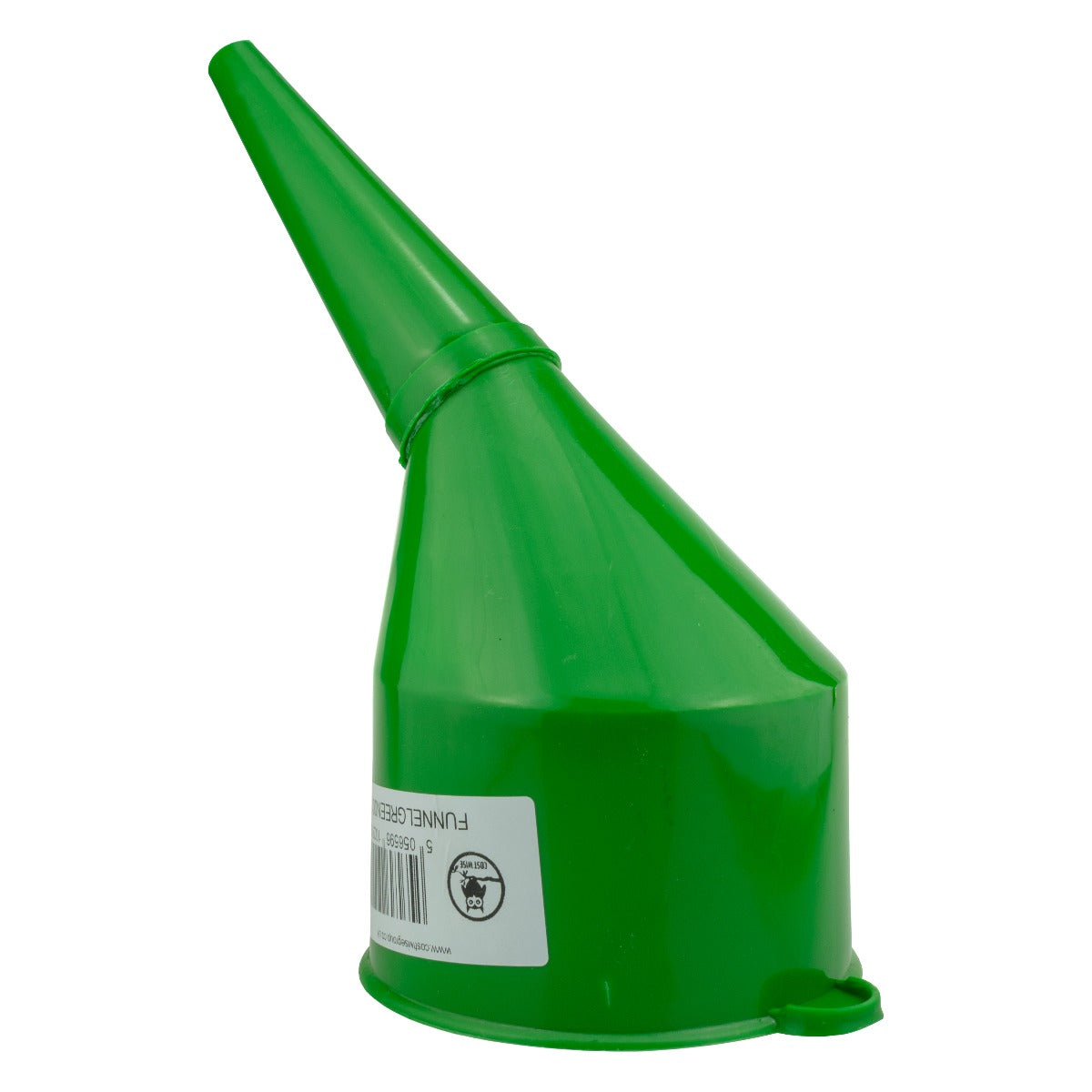 Filtered Fuel Funnel with Angled Spout, Green
