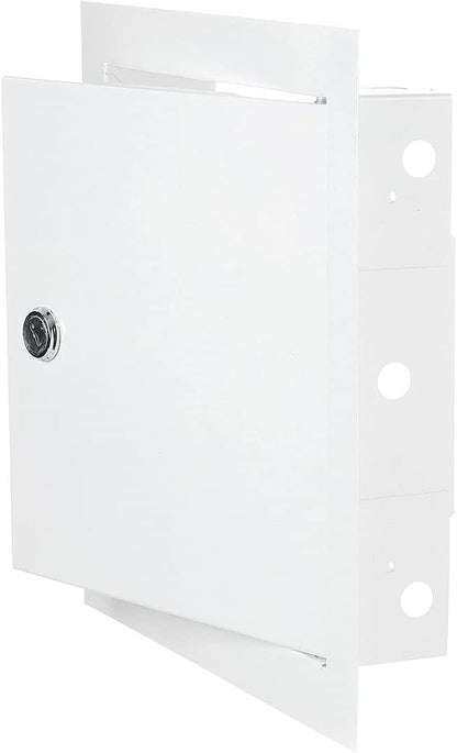 Lockable White Access Panel Service Door, 200mm x 200mm