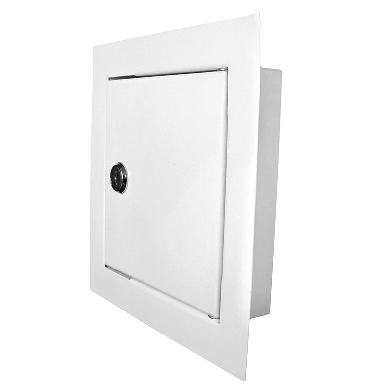 Lockable White Access Panel Service Door, 150mm x 200mm