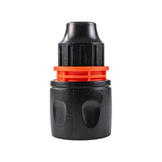 10mm Female Hose Connector, Black