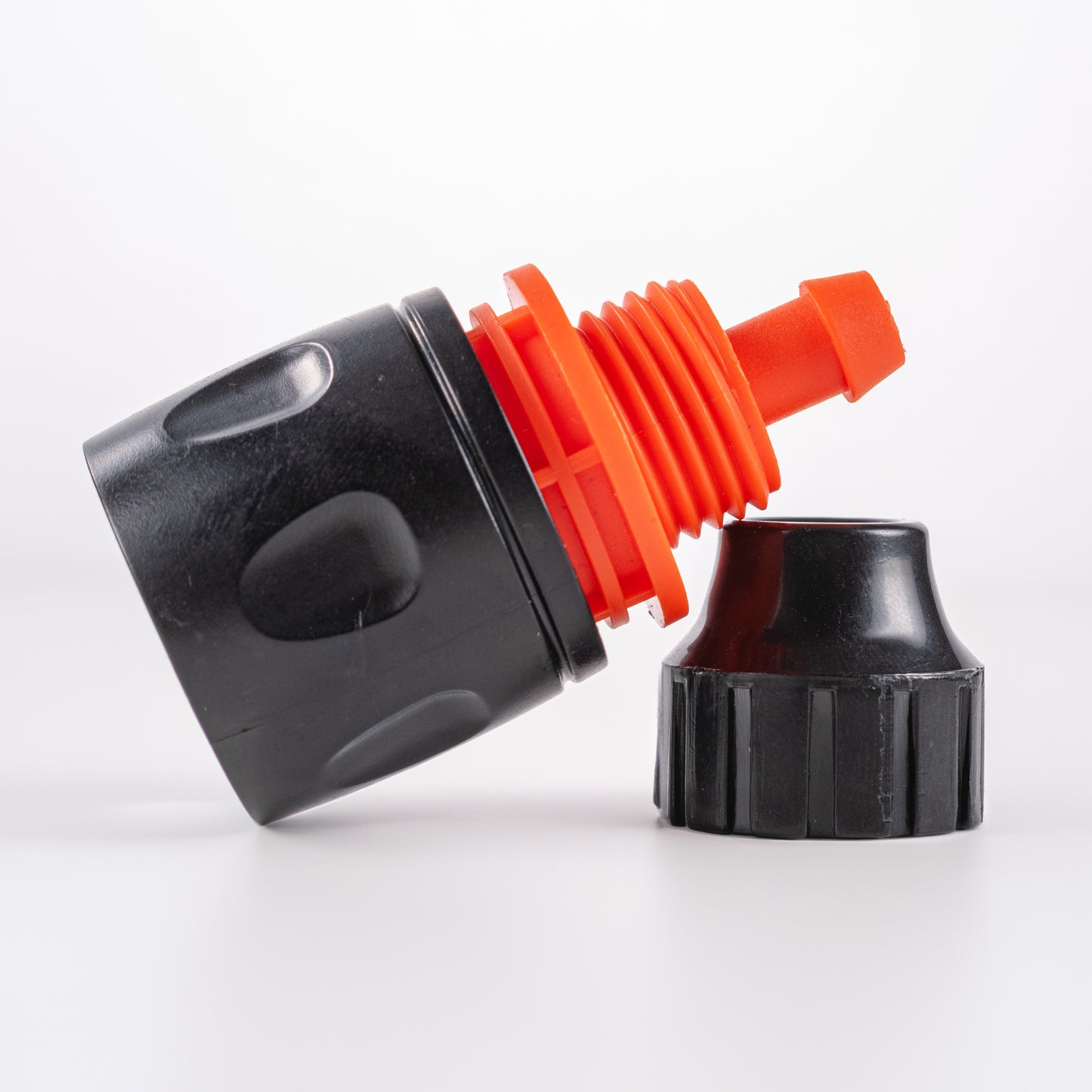 10mm Female Hose Connector, Black